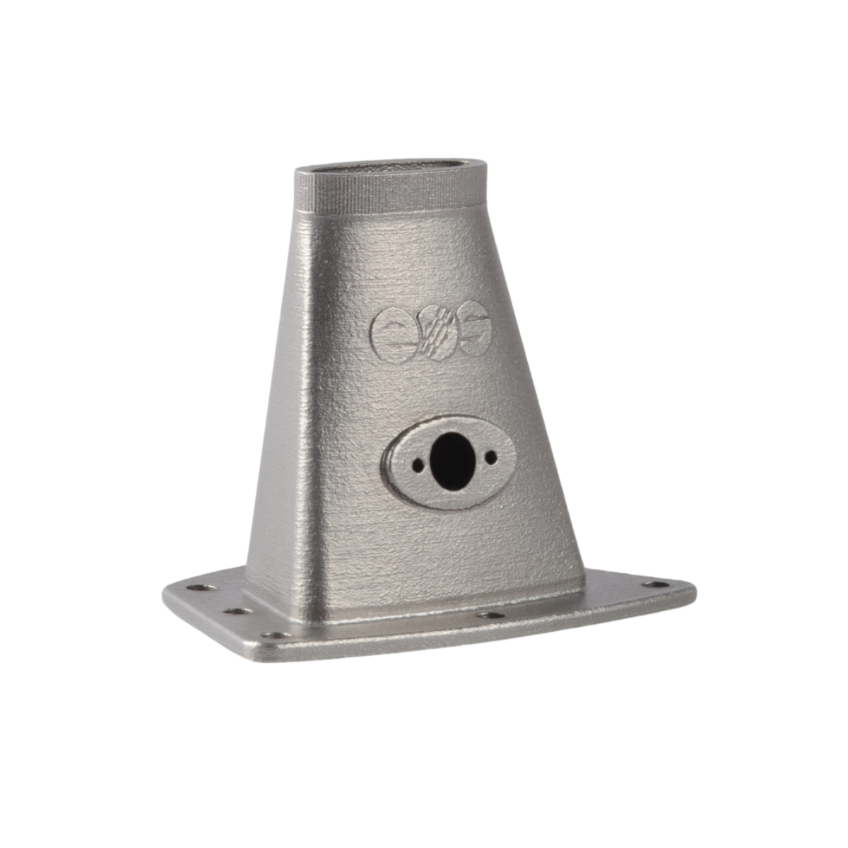 Part 3d printed in EOS NickelAlloy HX.