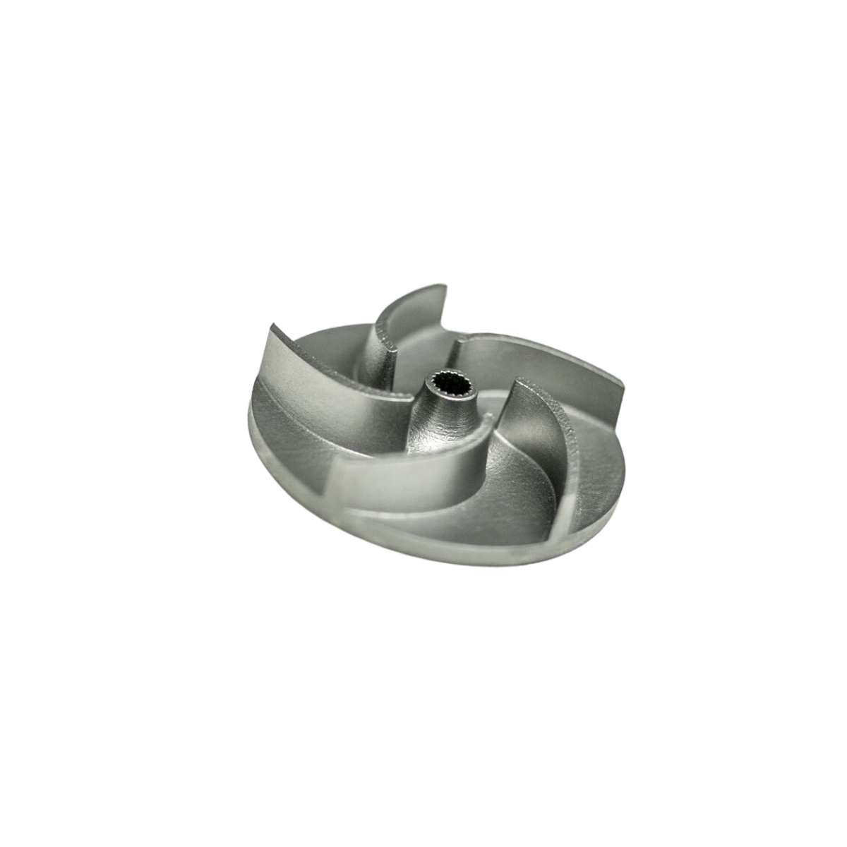Round part made of EOS StainlessSteel 254.