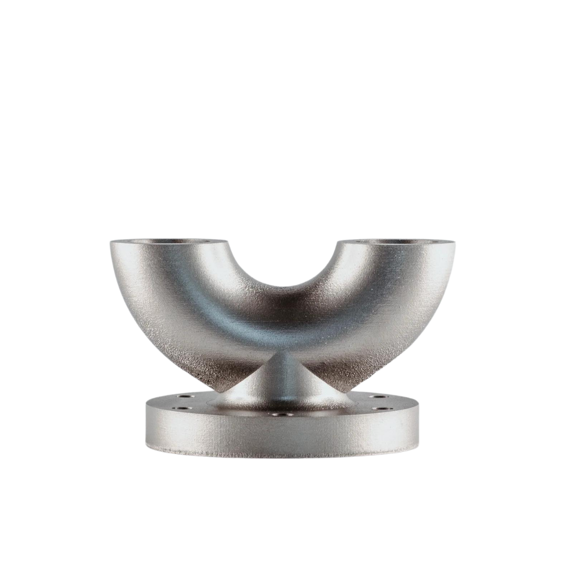 Part 3d printed in EOS StainlessSteel SuperDuplex Success.