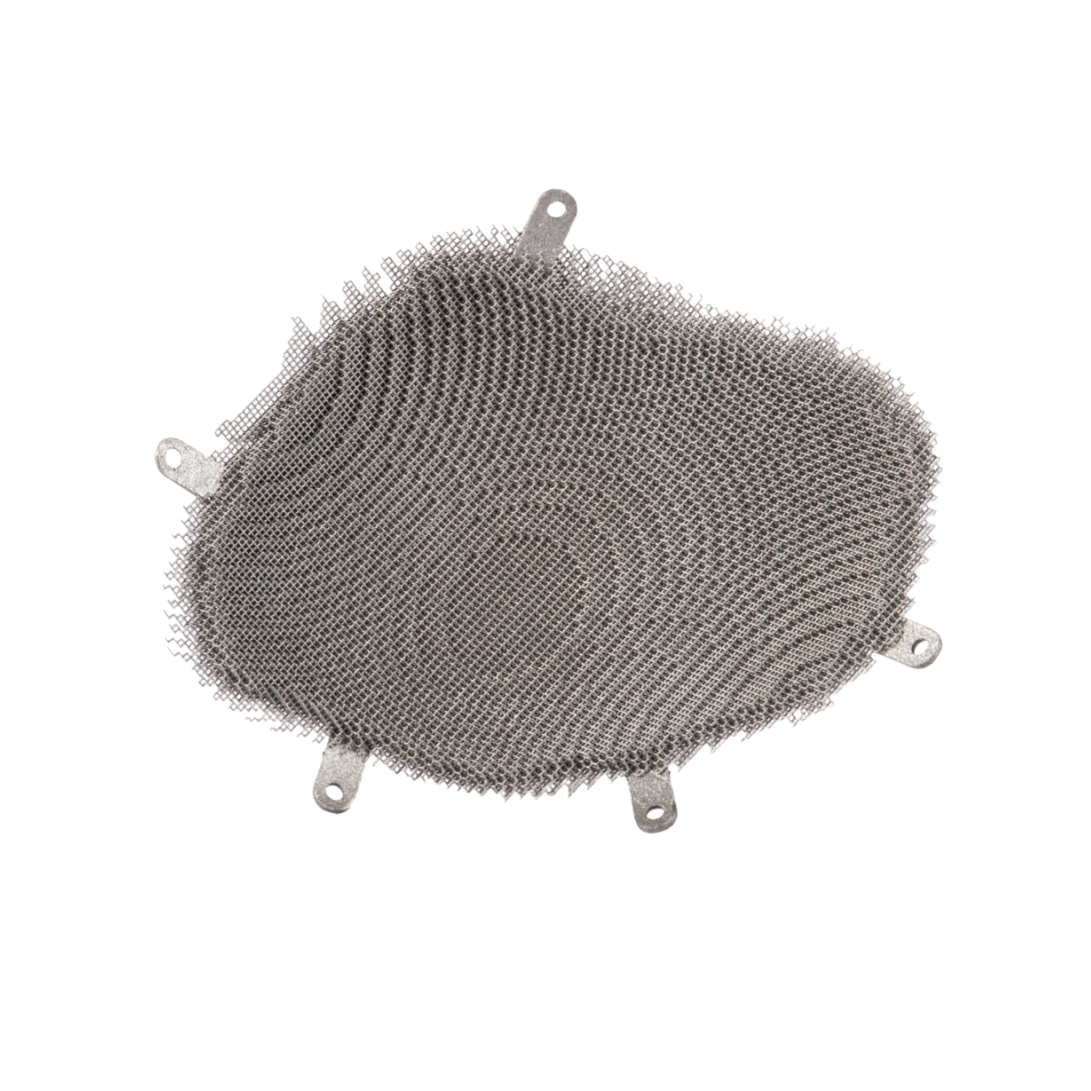 Part with a net structure 3d printed in EOS Titanium TiCP Grade 2.