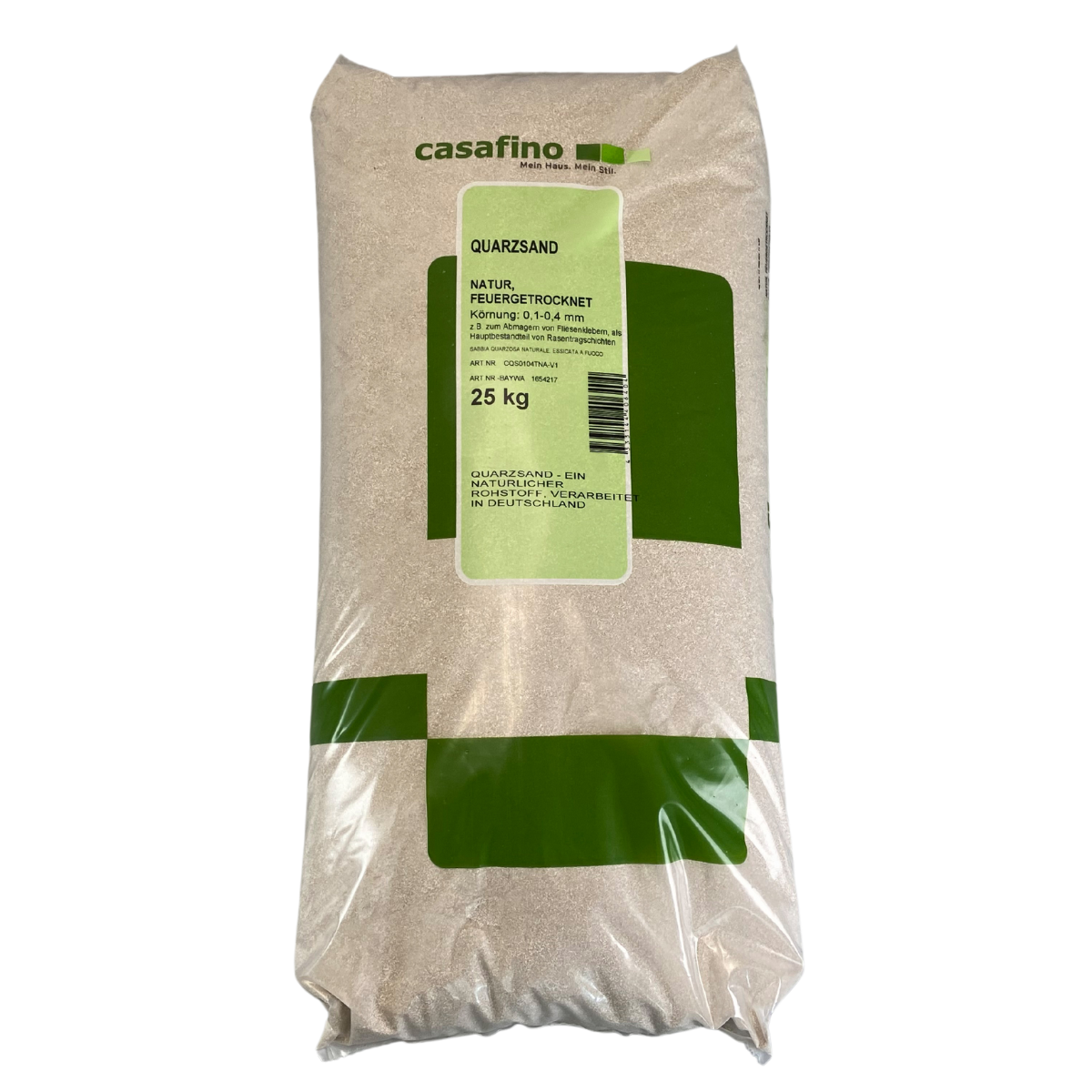 Packet of Quartz Flour.