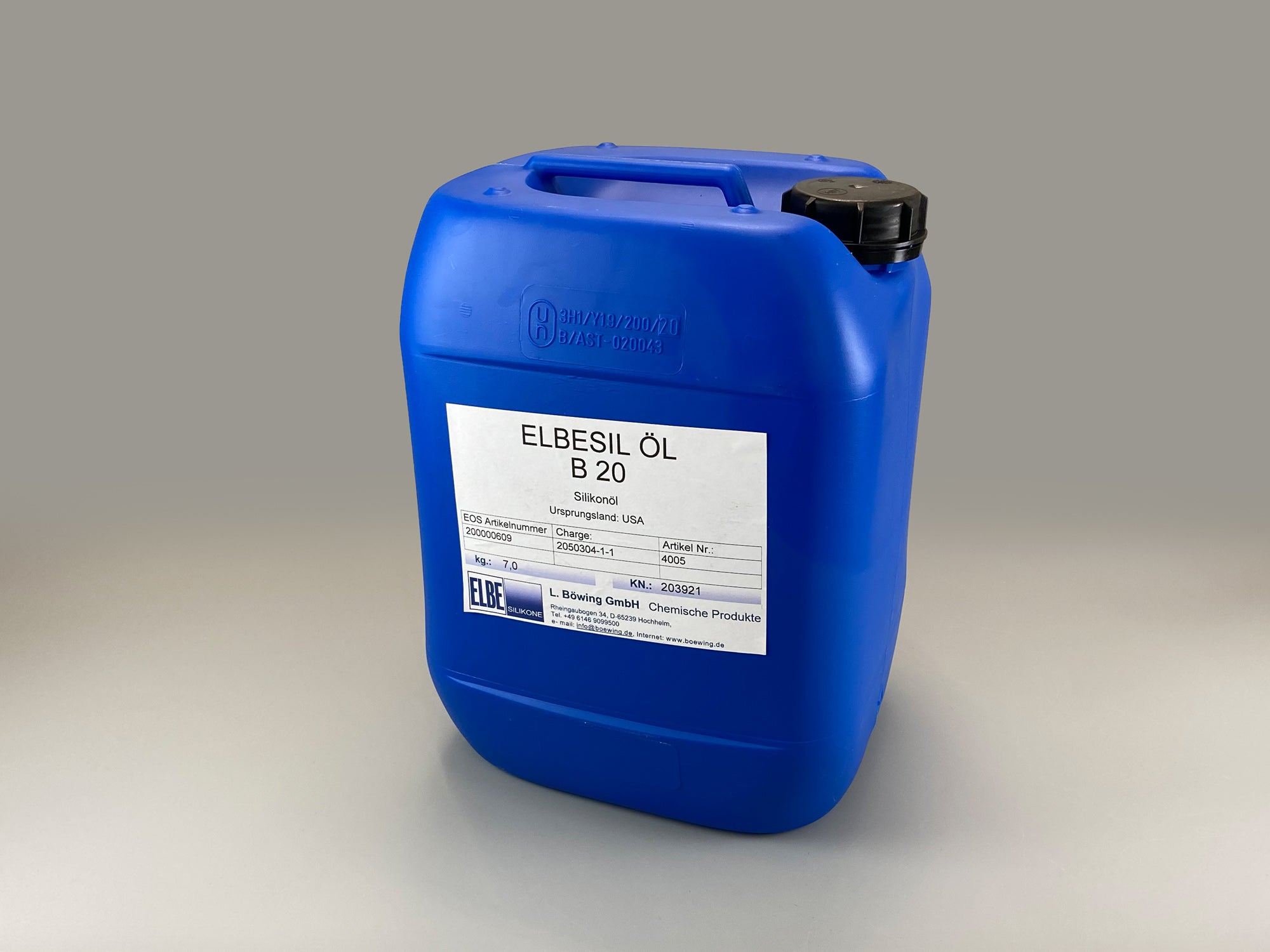 ELBESIL Siliconöl B 20 RFS1.x 7L, Systemausrüstung