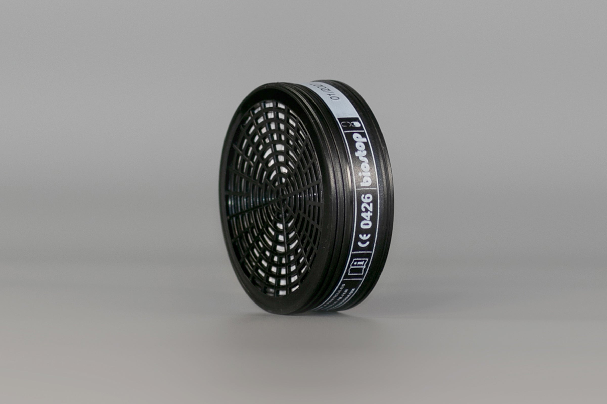Side view of Particle Filter for Half Mask Polimask 230.