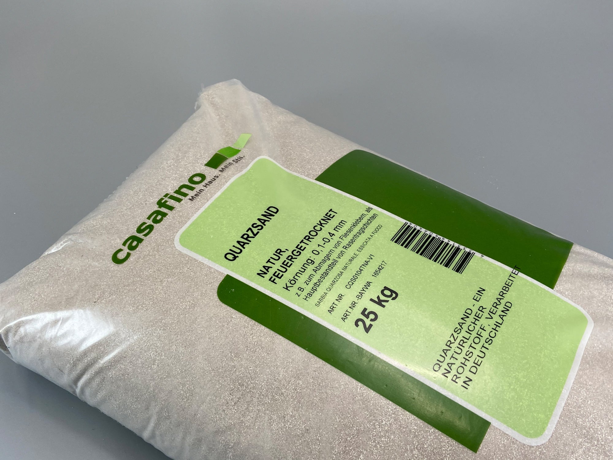Packet of Quartz Flour.