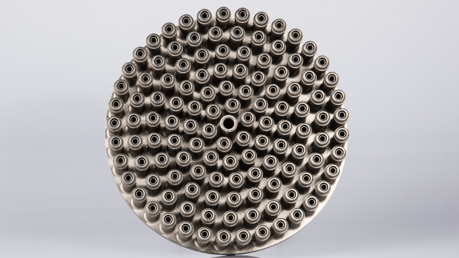 Part 3d printed in EOS NickelAlloy IN718.