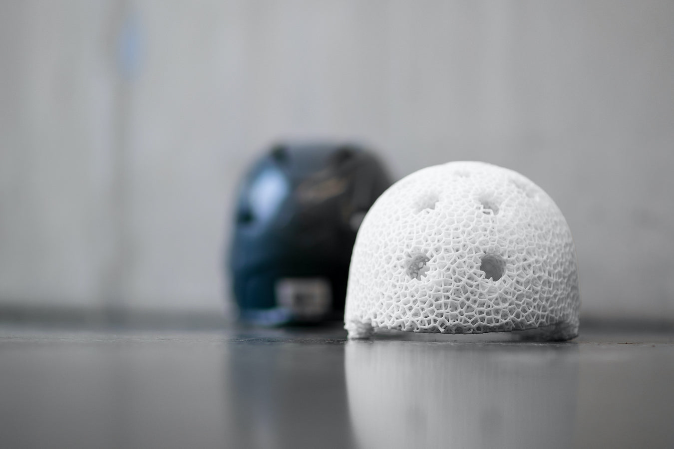 3d printed helmets.
