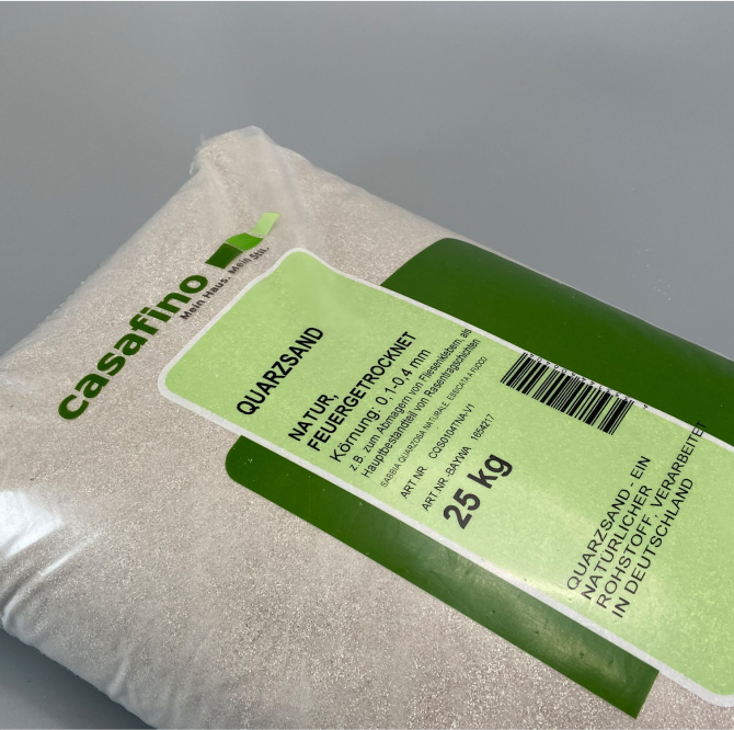Packet of Quartz Flour.