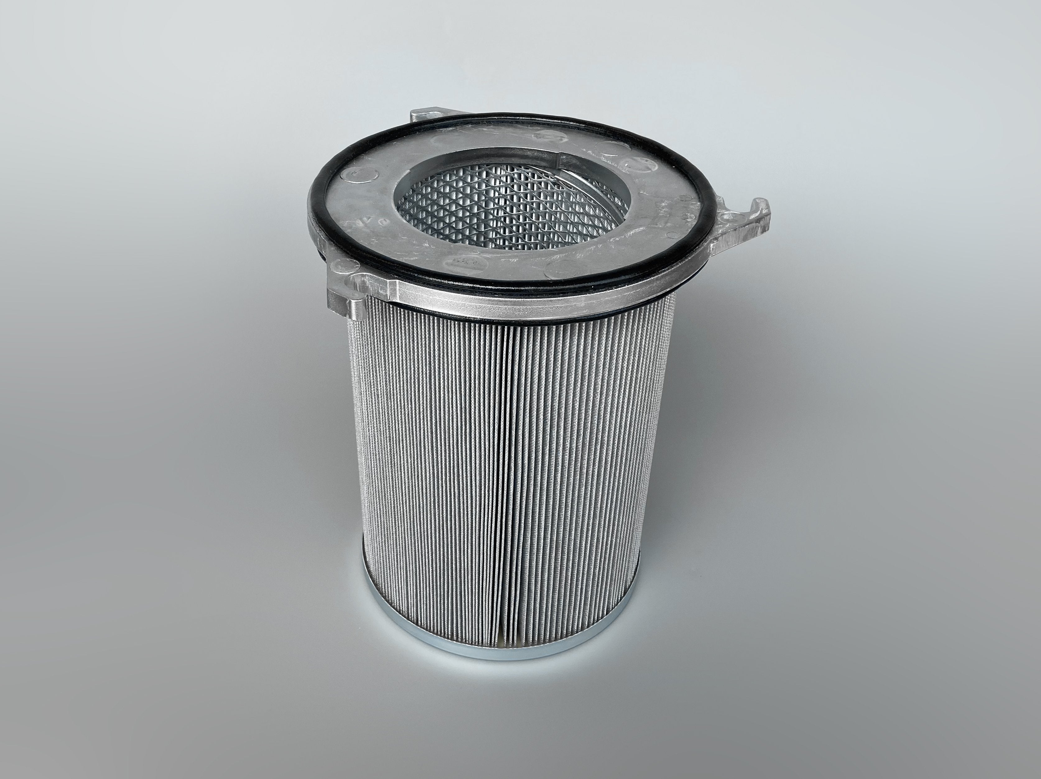 Close up of the filter.