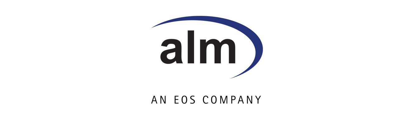 ALM an EOS company logo
