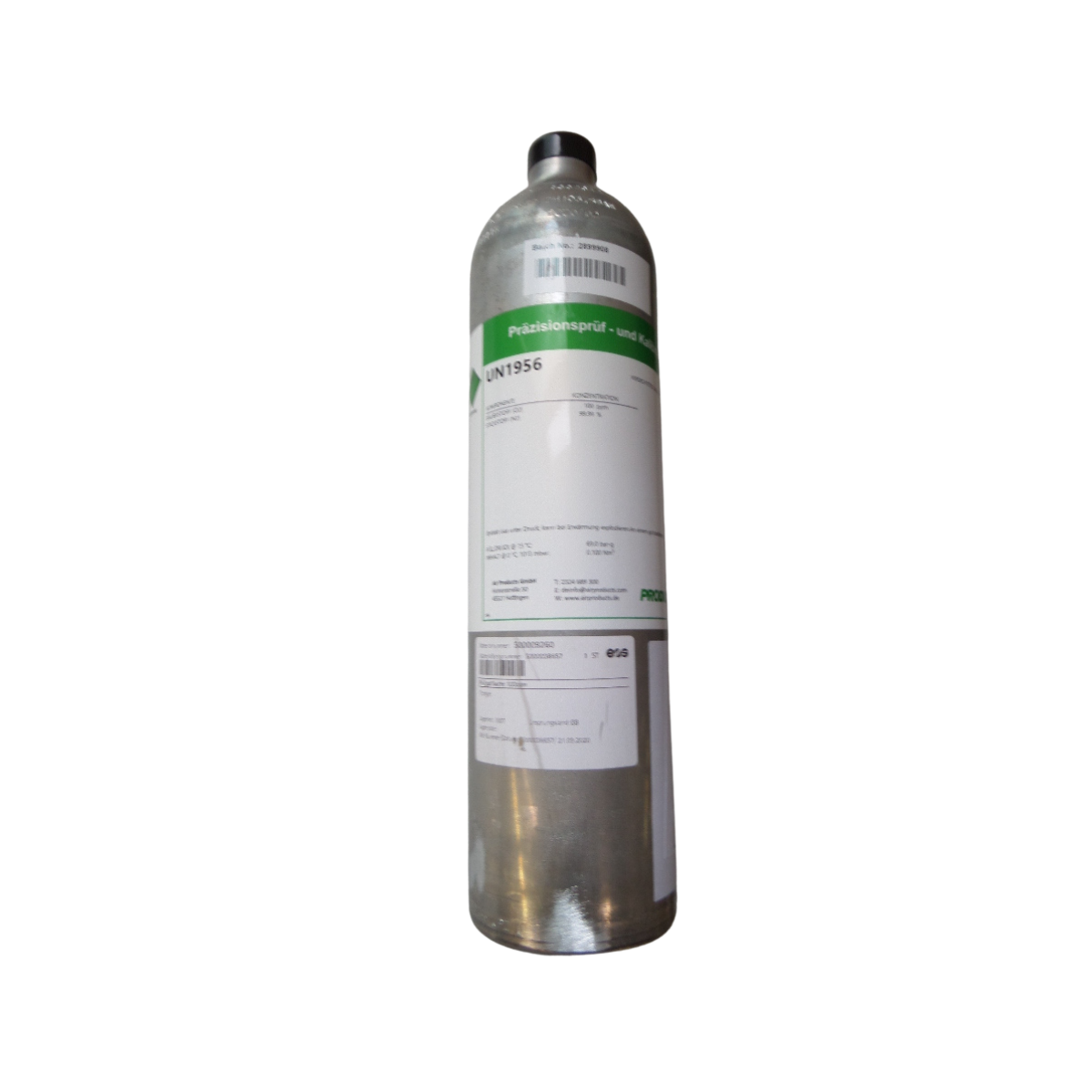 O2 Calibration Gas 100 ppm