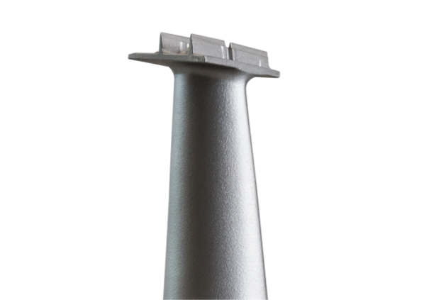 Image of 3D printed Turbine Blade IN738