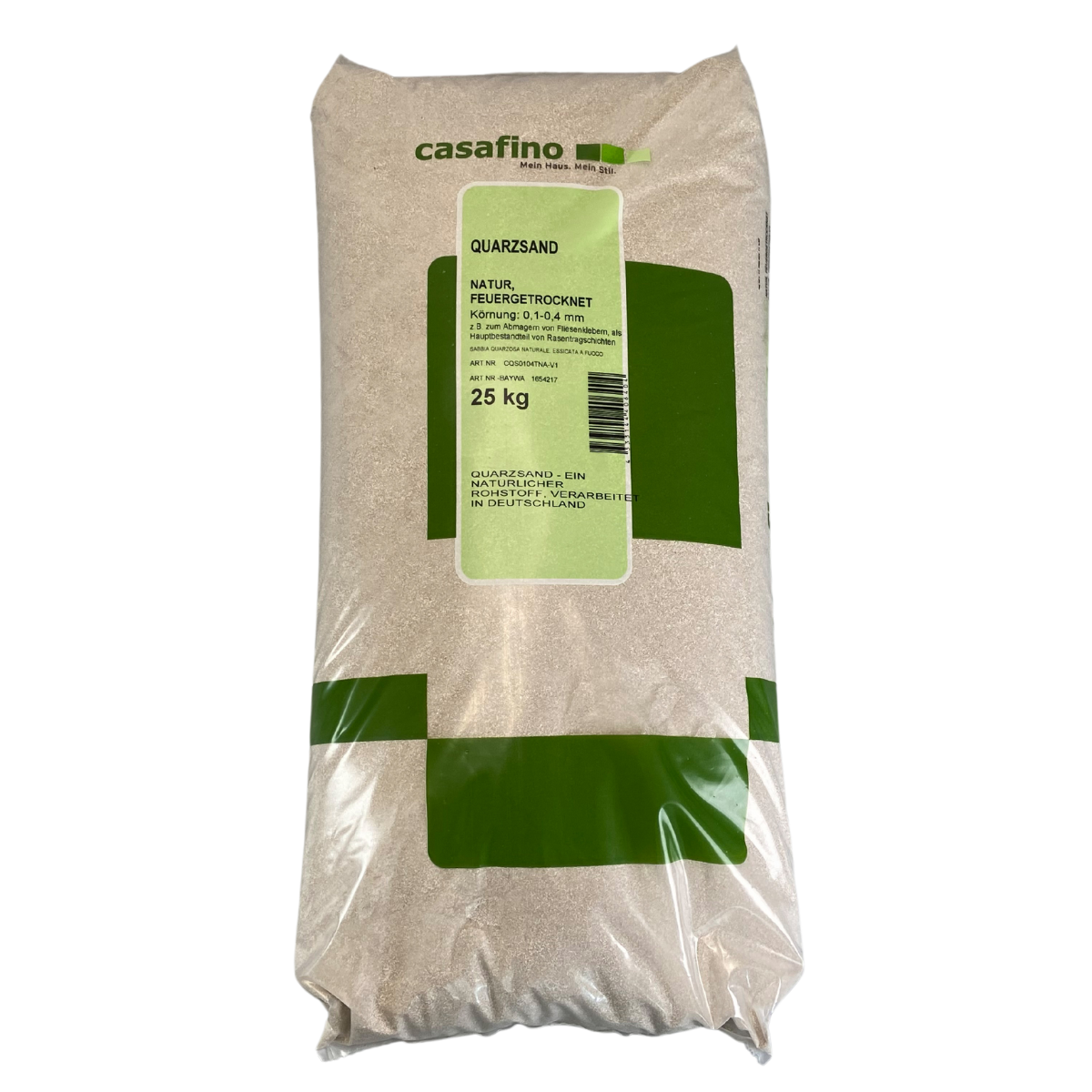 Quartz Flour 0,1-0,4mm, 25kg